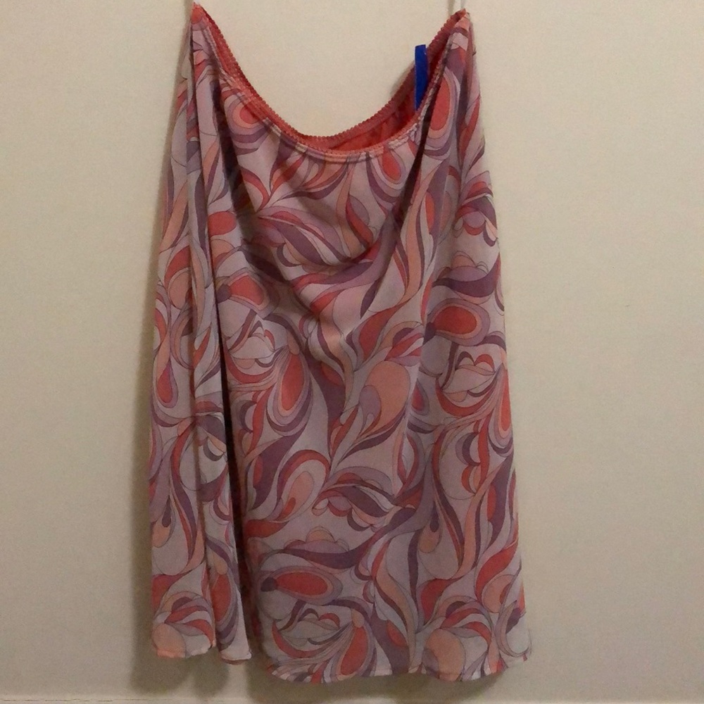 connected patterned skirt